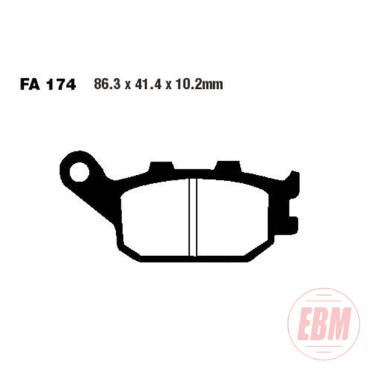 Brake Pads SINT EBC - FA174HH